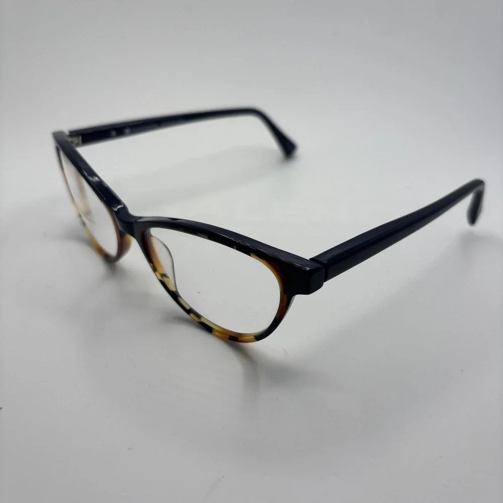 Xavier Garcia Spain EMI Col. 06 Navy/Tortoise Eyeglasses Frame 55-17-135mm #D21